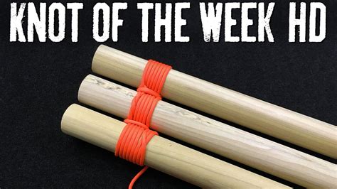 Cook Over a Campfire with a Tripod Lashing - ITS Knot of the Week HD - YouTube