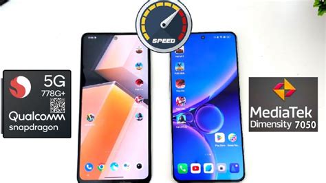 Dimensity 7050 vs Snapdragon 778G+ SpeedTest 🔥🔥🔥 - YouTube