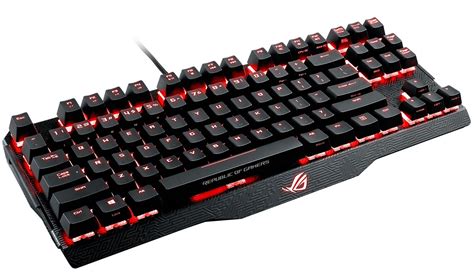 ASUS ROG CLAYMORE CORE Mechanical Gaming Keyboard, Cherry MX RGB, Fully Programmable, Macro ...