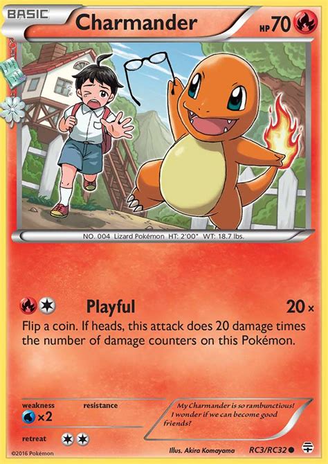 Charmander RC3 (Generations 2016) Pokemon Card