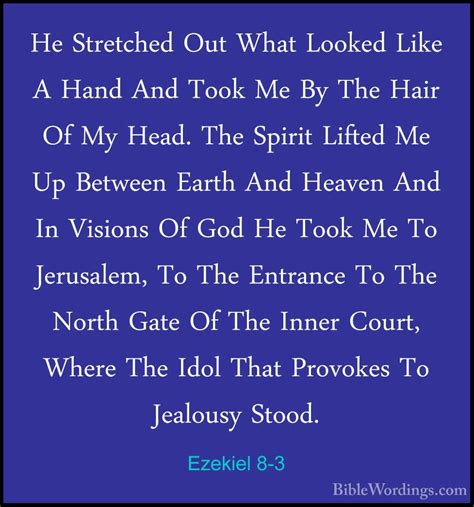 Ezekiel 8 - Holy Bible English - BibleWordings.com