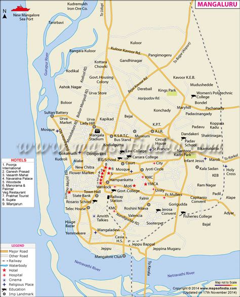 Mangalore City Map Pdf - Blythe Starlene