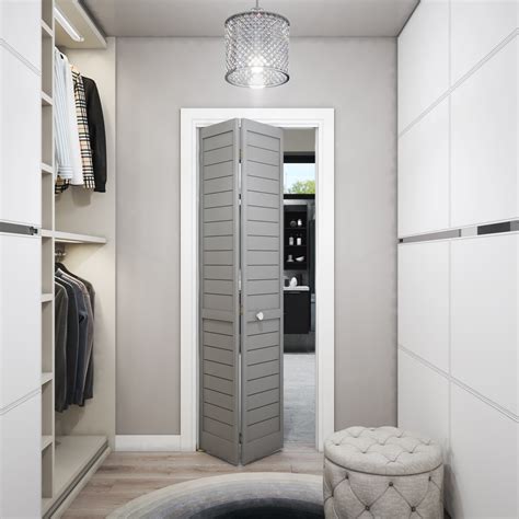 Plantation Louvered Bifold Closet Doors | Dandk Organizer