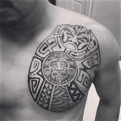 50 Traditional Aztec Tattoos For Chest