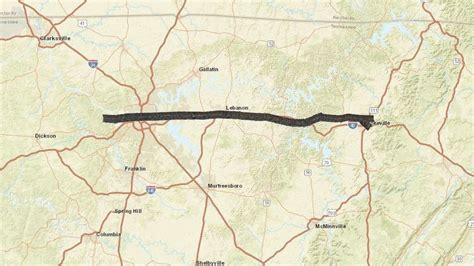 Interactive map, 3D model show tornado paths in Middle Tennessee