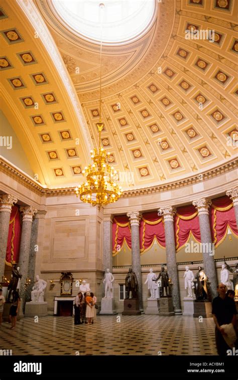 Interior of the United States Capitol Building in Washington DC Stock ...