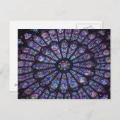 Notre Dame Rose Window Postcard | Zazzle