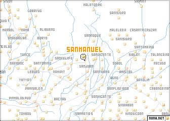 San Manuel (Philippines) map - nona.net