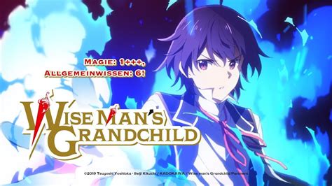 Wiseman Grandchild Anime Episode 1 ~ Grandchild Wise Manga Novel Light Planet Anime Man | Dozorisozo