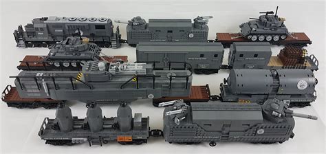 Riding the rails with a LEGO WWII Army supply train | The Brothers Brick | The Brothers Brick