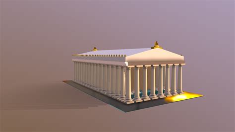 The Parthenon - 3D model by adinkens [1fbd8a5] - Sketchfab