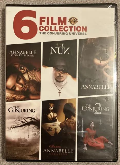 CONJURING UNIVERSE 6-FILM Collection Dvd Set, Annabelle 1-3, Conjuring 1-2, Nun $14.99 - PicClick