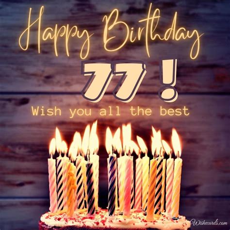 Happy 77th Birthday Cards and Funny Images