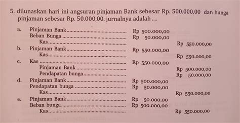 Jurnal Pinjaman Bank - Homecare24