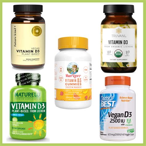 5 Best Vegan Vitamin D Supplements