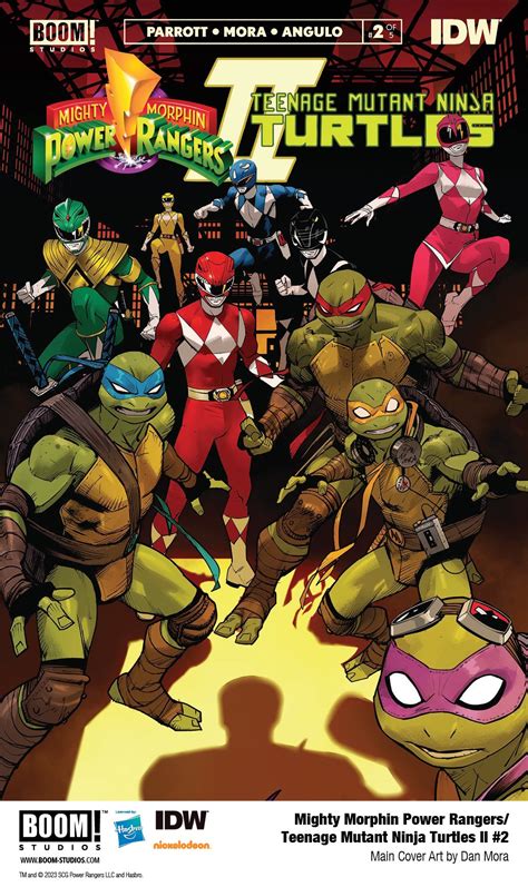 MMPR/TMNT II #2 First Look - BOOM! Studios