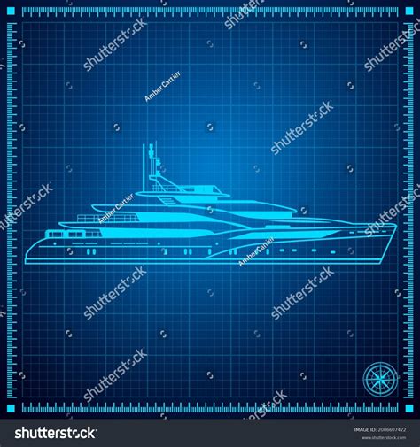 Blueprint yacht Images, Stock Photos & Vectors | Shutterstock