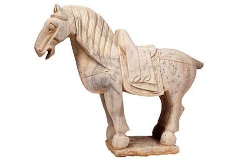 Marble Horse Sculpture on OneKingsLane.com | Horse sculpture, Sculpture ...