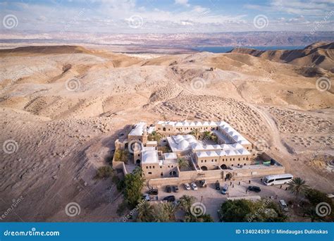 Nabi Musa Site And Mosque At Judean Desert, Israel. Tomb Of Prophet ...