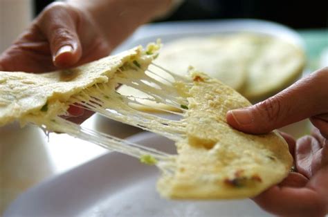 The Loroco Pupusa at El Centro Pupuseria & RestauranteThe Heavy Table ...