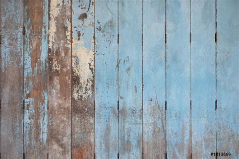 Rustic Old blue wooden background wood planks - stock photo | Crushpixel