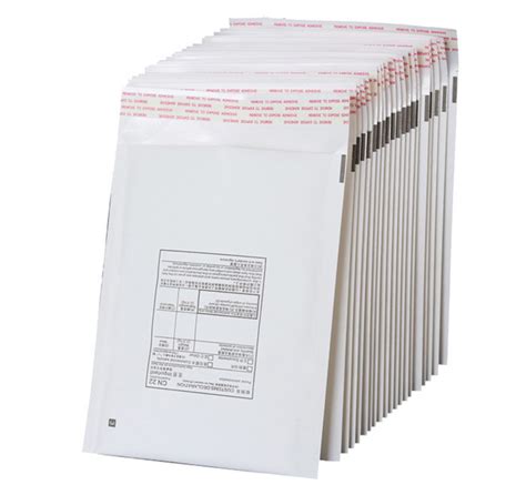 Courier Packing White Bubble Wrap Envelopes 190x275 #VD 125gsm Thickness