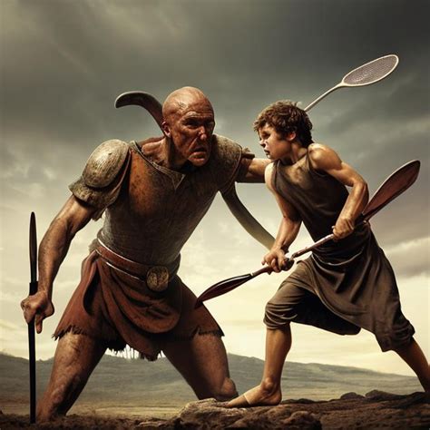 david vs goliath | OpenArt