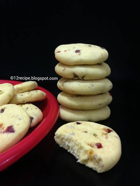 Custard Cookies - Recipe Book