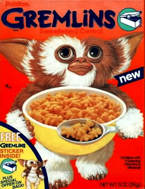 vintage cereal gremlin - Flashbak