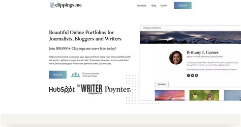 10 Best Portfolio Sites for Freelance Writers - Journo Portfolio