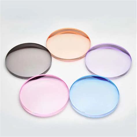 1.56 Gradient /solid Tinted Inside Progressive Aspheric Bifocal Prescription Lens Eye glasses ...