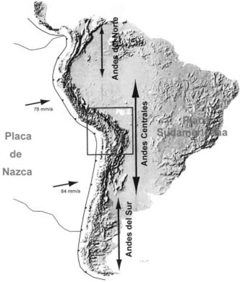 novedad Riego apasionado cordillera de los andes mapa Copiar pedal ...