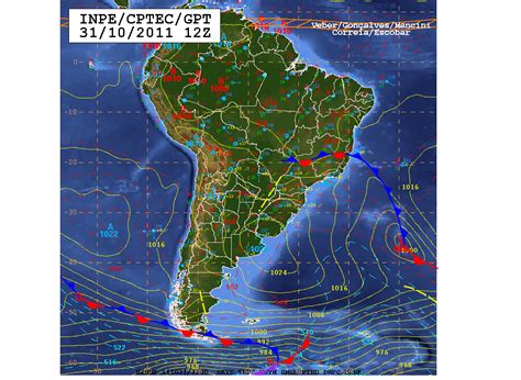 Weather and Climate Blog: Air Masses Affecting Uruguay