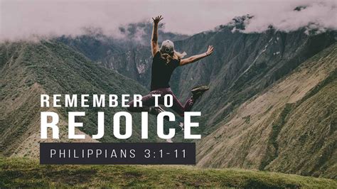 Remember to Rejoice | The Hill Church