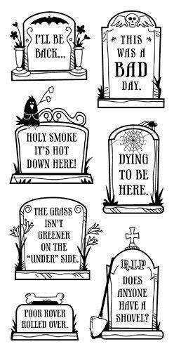 Funny Halloween Epitaphs Collection