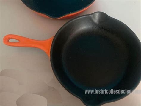 Le Creuset Enamel Cast Iron #20 and #23 Skillet | Les Bricolles de Cleo en.