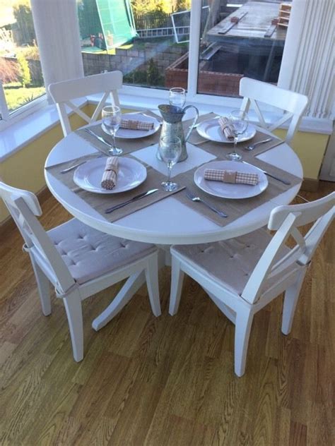 20+ Ikea Dining Table Round White