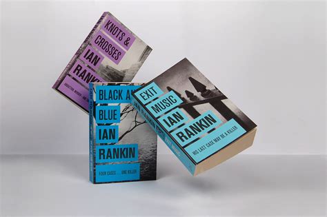 Ian Rankin book cover design :: Behance