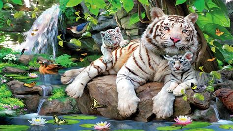 White Tiger Cubs Wallpapers - Wallpaper Cave