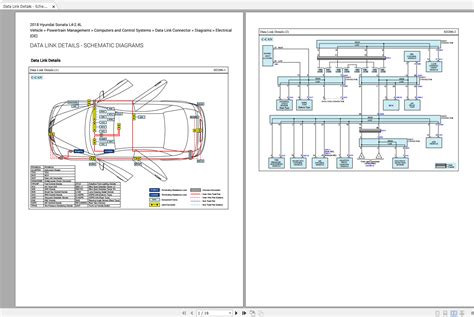 2018 Hyundai Sonata L4-2.4L Electrical Schematic Diagram PDF