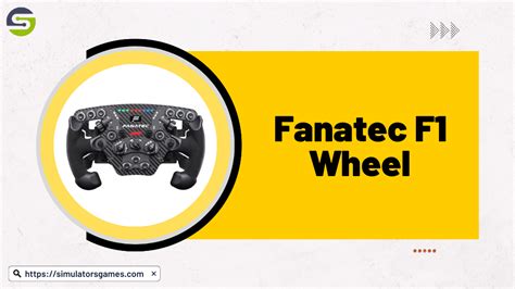 Fanatec F1 Wheel - Performance, Features Technology