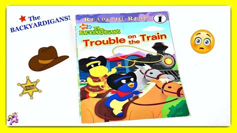 THE BACKYARDIGANS "TROUBLE ON THE TRAIN" - Read Aloud | Storybook for ...