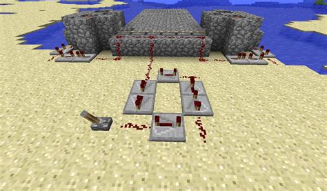 Automatic Piston Bridge Minecraft Map