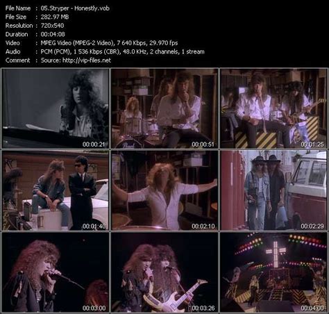 Stryper - Honestly - Download Music Video Clip from VOB Collection «Rock America Mainstream ...