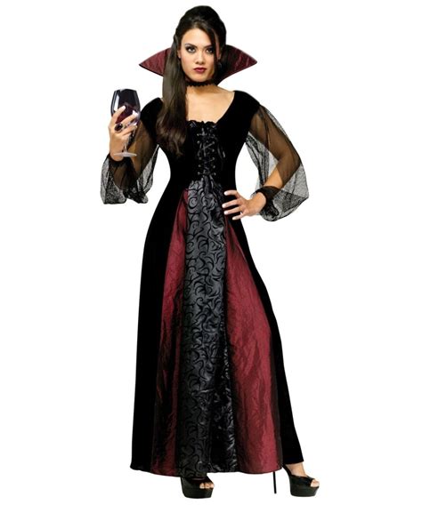 Vampire Goth Maiden Adult Costume - Women Halloween Costumes