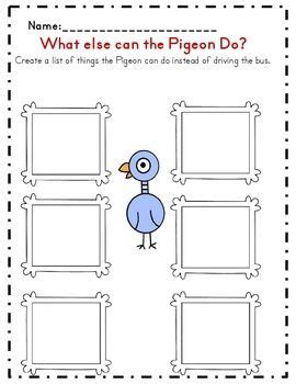 Don't Let the Pigeon Drive the Bus Activity Set (Common Core Aligned ...