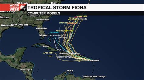 Tropical Storm Fiona Forms In The Atlantic - WCCB Charlotte's CW