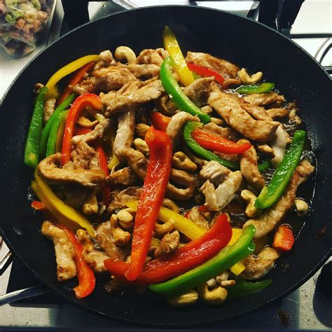 This stir fry recipe from MasterChef Adam Liaw is a winner! | Chicken and cashew nuts, Stir fry ...