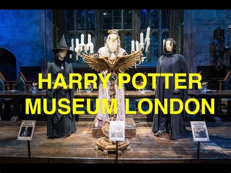 Harry Potter Museum London - Studio Tour - YouTube