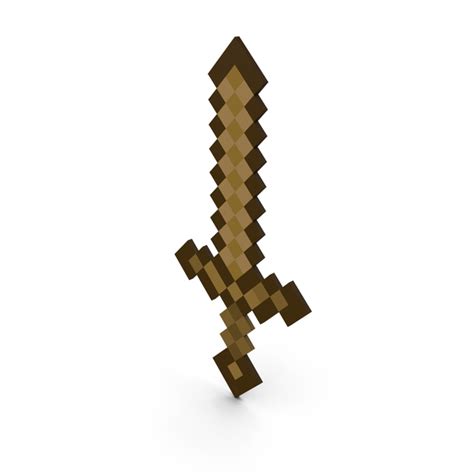 Minecraft Wood Sword PNG Images & PSDs for Download | PixelSquid - S11895308A